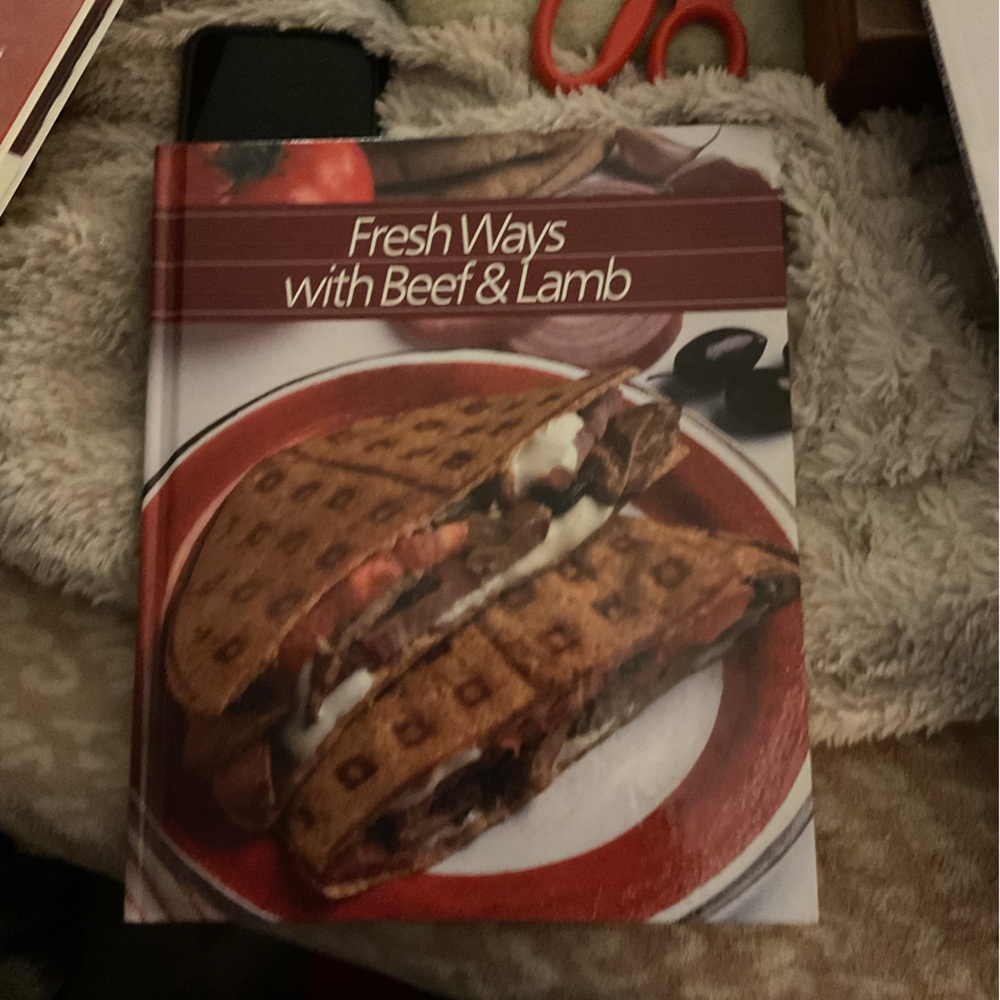 Fresh Ways with Beef & Lamb Cookbook hardcover